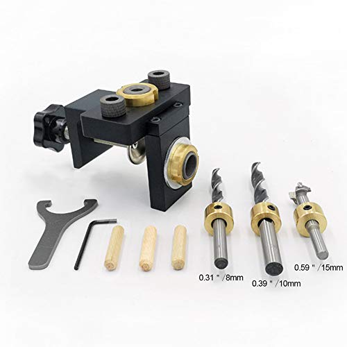 Dima per spinatura legno, guida per trapano con