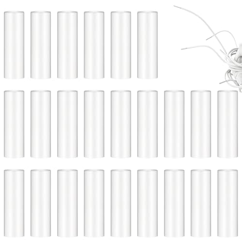 100 puntas de encaje para zapatos, Aglets transparentes para cordones, tubos termorretráctiles para zapatillas, tubos termorretráctiles, reparación de cordones, puntas de repuesto para extremos de