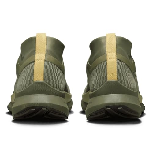 Nike Pegasus Trail 4 Gore-TEX Tênis de corrida masculino à prova d'água (DJ7926-201, verde-oliva/ve