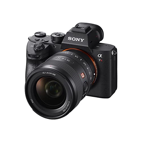 Image of Sony Alpha ILCE-7SM3 Full-Frame Mirrorless Camera Body (4K 120P, 4:2:2 10 bit, ISO 40-409600, high D & Sony FE 24mm F1.4 GM Lens - Black
