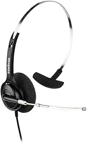 Fone de Ouvido Headset THS 40 RJ9 Preto Intelbras