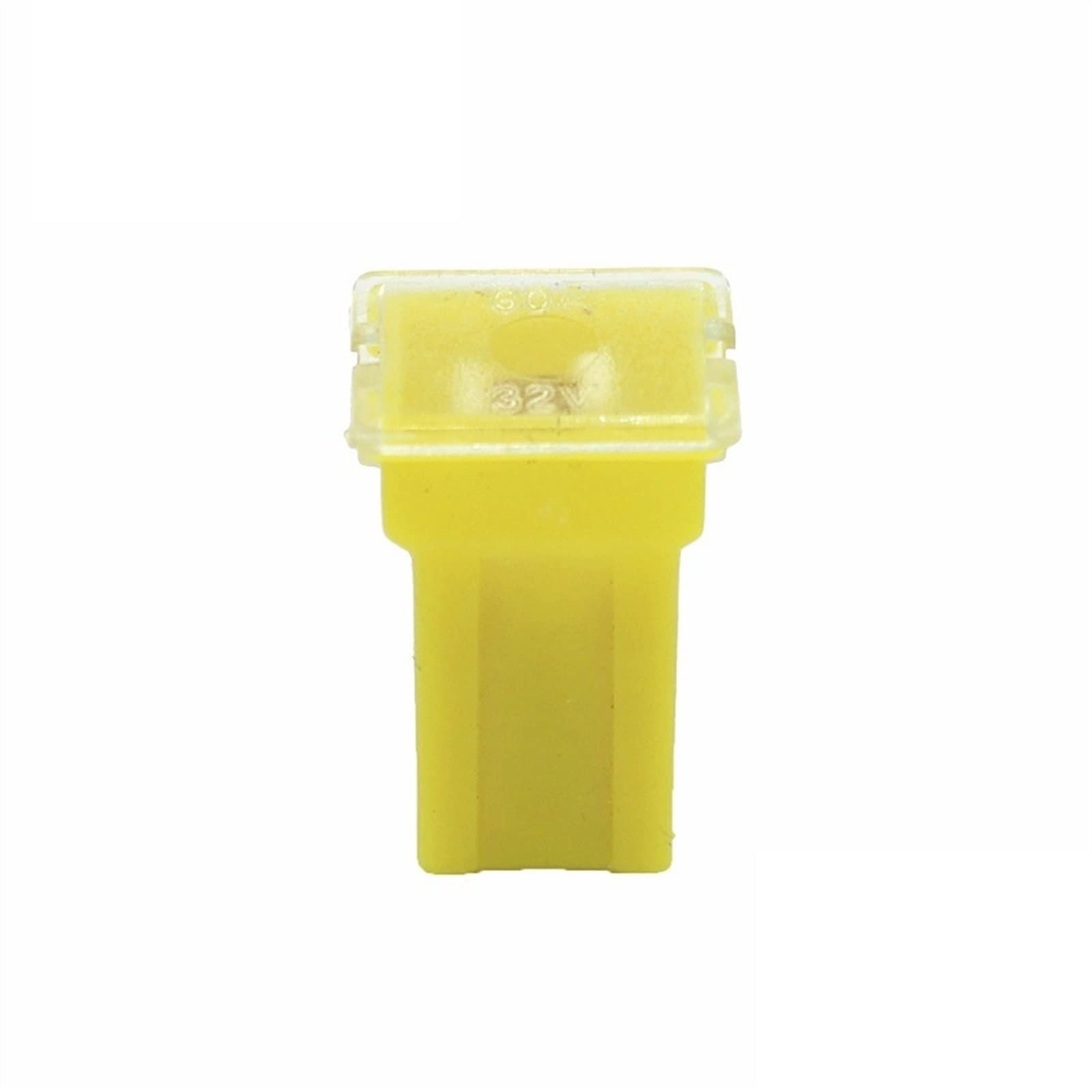 KXIWLUFV 10pcs 20A 25A 30A 40A 50A 60A Insurance Auto Square Fuse Tube for Car Air Conditioning Fan(60a)