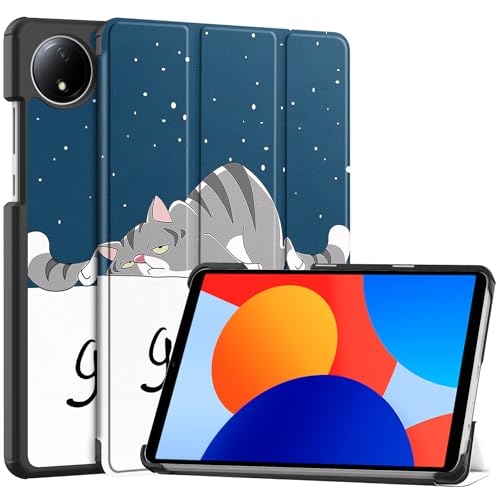 Gosento For Xiaomi Redmi Pad SE 4G 8.7�C���` �P�[�X �y2024�V�^�z �X�^���h�@�\�t�� �J���O�ܔ��^�X�^���h�P�[�X Xiaomi Redmi Pad SE 4G 8.7 �J�o�[ (LM�j