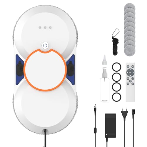 Robot Lavavetri, 5600PA Lavavetri Elettrico Automatico Con Doppio Getto D'acqua,