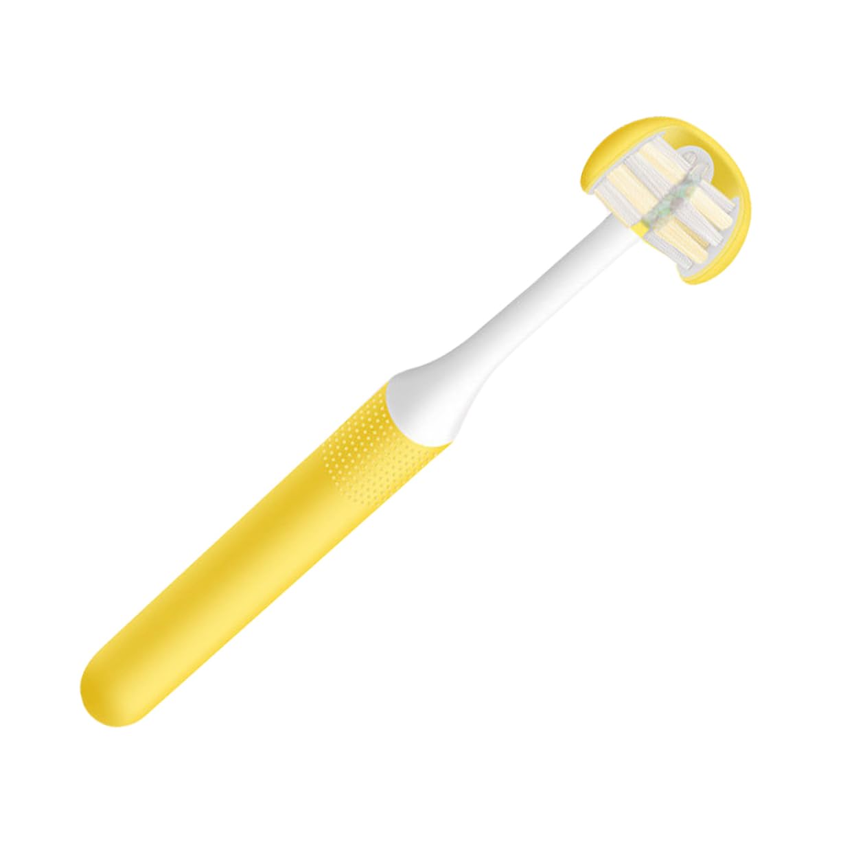 Spazzolino Da Denti a 3 Lati Manuale, Setole Morbide, Ergonomico, Per Igiene Orale Completa, Pulizia Senza Irritazioni, Per Adulti, Casa, Viaggio, Ufficio, Ospedale, Facile Da Trasportare