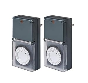 Brennenstuhl MZ 44 Mechanische Zeitschaltuhr 2 Stück