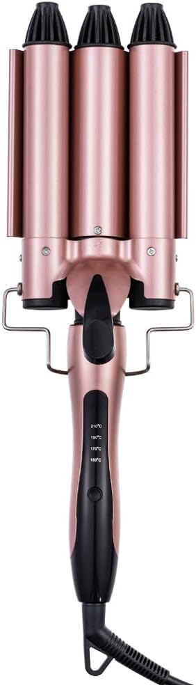 DOSCHER Ceramic Hair Fair 3 Barrel Hair Curler Styling Tools Curler Salon Styling Tools