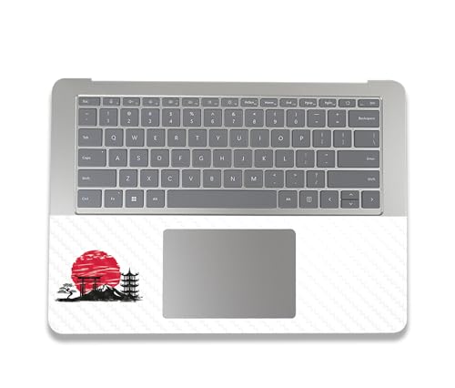 Image of MightySkins Carbon Fiber Skin Compatible with Microsoft Surface Laptop Studio 2 (2023) Full Wrap Kit - Japanese Style | Protective Durable Textured Carbon Fiber Finish | Made in The USA