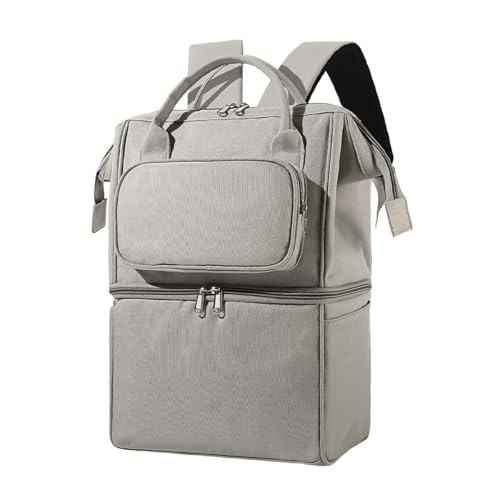 Bolsa Maternidade Multifuncional Mochila Maternidade Bolsa Maternidade Menino,Menina,Unissex (Cinza-Novo)