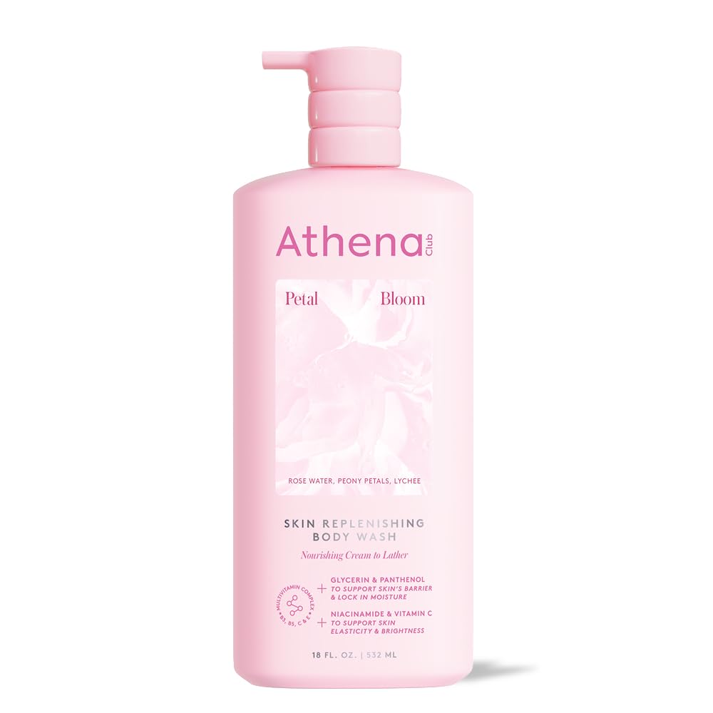 Athena Club Body Wash For Women, Petal Bloom, 18 Fl Oz