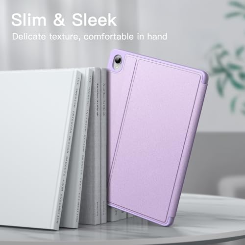 Image of JETech Cover Case for Samsung Galaxy Tab S11 with S Pen Holder, Slim Folio Stand Protective Tablet Cover, Multi-Angle Viewing, Auto Sleep /Wake (Lavender)