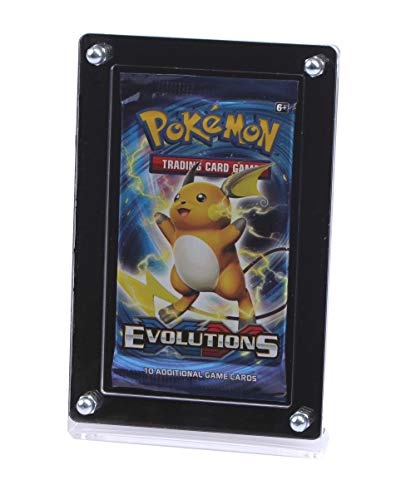 Exklusives Sammler Display mit schwarzer Rückwand für die besonderen Booster. TCG Ninjango Fortnite Karten Cover