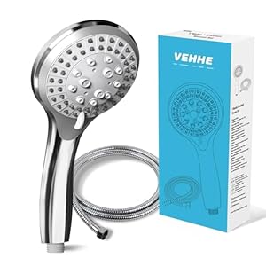 Vehhe KHS005 Duschkopf mit Schlauch 1,5m