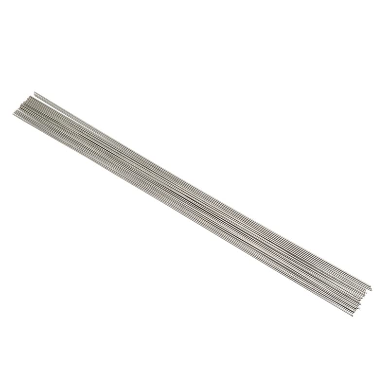 VIGAN 20PCS 50CM 304 Stainless Steel Spring Wire, 0.3-4.0MM, Silver, DIY Accessories