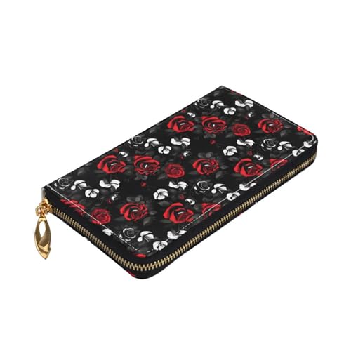 Portefeuille cuir RFID zippé : protégez vos cartes contre le piratage