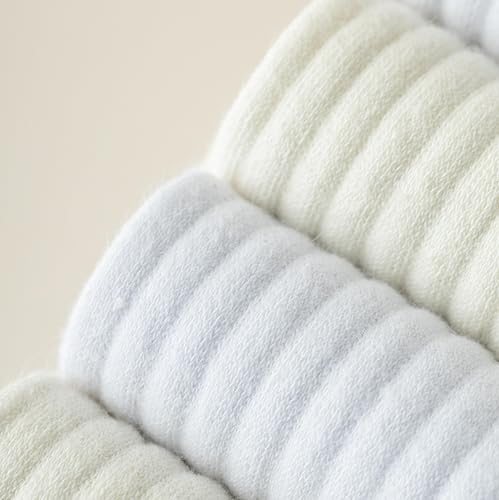 Cotton Ribbed Athletic Running Ankle Sports Socks Arch Support Breathable Cushioned Socks for Men Women (6 Pairs)2