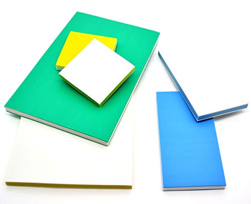 【ぴぴっと】 消しゴムはんこ ゴム板 3層タイプ スタンプ ハンコ はがきサイズ 大 中 小 3種類 6個セット カラー (ランダム)