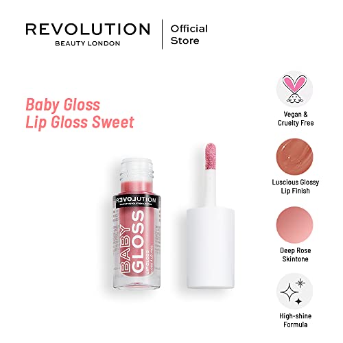 Revolution Relove Lip Gloss Baby Gloss-Sweet - Image 2