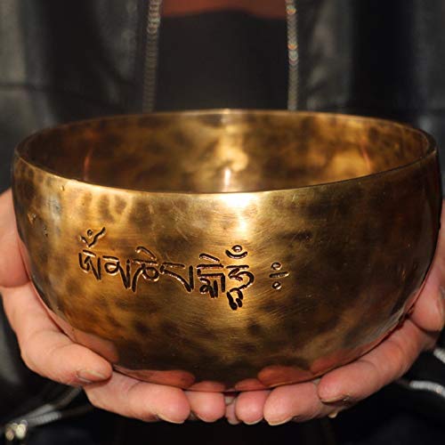 Bol tibétain set méditation 13cm pour calmer le stress et l'anxiété