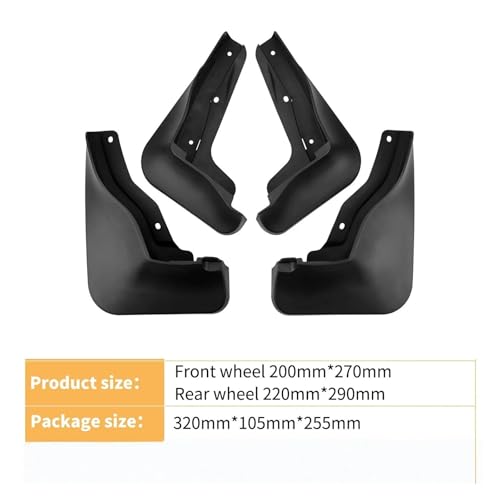 Salpicaderas y guardabarros para Audi Q6L E-Tron 2025 delanteros y traseros 7