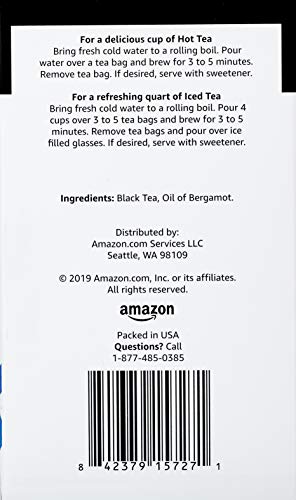 Image of Happy Belly Earl Grey Tea, 20 Count | Pack of 2