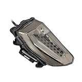 Práctico: Las luces traseras de los faros de la motocicleta comunican instantáneamente su señal de frenado al conductor detrás de usted, consumen muy poca energía y no reducirán la potencia del motor.