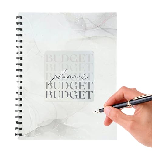 Libro della pianificazione finanziaria, Libro del budget finanziario | Libro mensile dei conti finanziari | Diario di bilancio di 12 mesi per uomini e donne, libro di bilancio portatile per