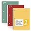 Yellow, Red, Sage Green