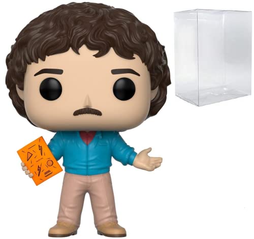 POP Friends - 80's Hair Ross Geller Funko Pop Vinyl Figure (Bundled with Compatible Pop Box Protector Case), Multicolored, 3.75 inches