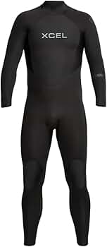 Amazon.com: XCEL Mens Axis Back Zip 4/3mm Fullsuit (Black '20