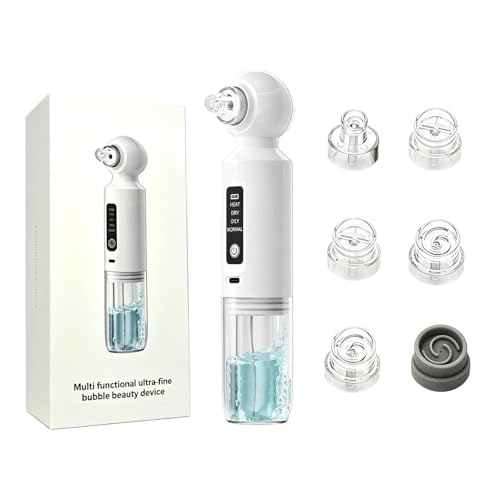 Pore Vacuum For Face - Electric Blemish Remover With Adjustable Suction | Professional Facial Blackhead Extractor & Pores Cleaner Home Salon Daily Routine &...