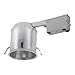 HALO H750 6 in. Aluminum LED Recessed Lighting Housing for Remodel Ceiling, T24 Compliant, Insulation Contact, Air-Tite