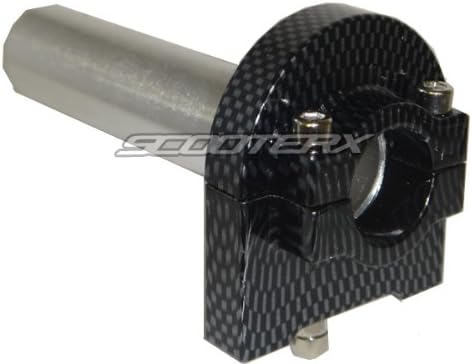 50 Caliber Racing Twist Throttle - Billet Aluminum - Fits Honda CRF50, XR50, Z50, CRF70 Models [5654]