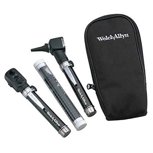 Welch Allyn Diagnostic Set, 2 Heads, 2 Handles & Soft Case Pocket Junior