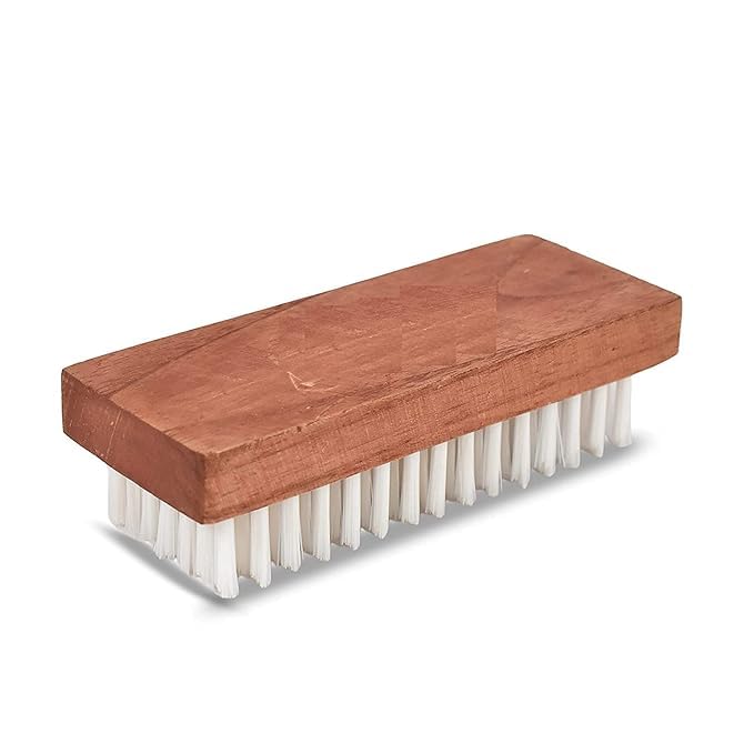 Cleaning Series Wooden Cloth Brush with Flexible Bristles – Multipurpose Washing Brush for Clothes, Carpets, Floors & Mats – Premium Wood Handle – Size 15cm x 6cm (Pack of 1)-image-23