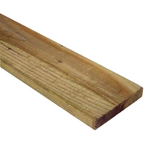 Pressure Treated Softwood Timber 6" x 1" (150mm x 22mm) - 1.8 Metres (Pack of 20) Cover