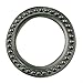 Baldwin 6768 Beaded Decorative Cylinder Trim Collar, Antique Nickel