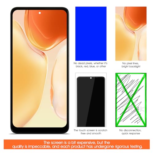 Image of for Moto G Power 5G 2023 Screen Replacement for Moto G Power 5G 2023 LCD Display for XT2311 Screen Replacement XT2311-3 LCD Digitizer Frame XT2311-4 Touch Assembly Repair Parts