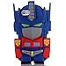 Mingfung 3D Cartoon Robot Superhero Style soft silicone cover case for Apple Iphone 6 Plus 5.5" Blue/Red