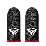 Photo Gallery eawfgtuw manicotti per dita per videogiochi mobili, in fibra traspirante anti-sudore, guanti per videogiochi, accessori portatili per videogiochi (rosso) Photo Gallery eawfgtuw manicotti per dita per videogiochi mobili, in fibra traspirante anti-sudore, guanti per videogiochi, accessori portatili per videogiochi (rosso)
