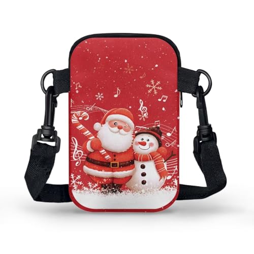 Image of Hawaiian Tribal Small Crossbody Bags for Women Cell Phone Bag Purse, Sea Turtle Zipper Sling Purses Shoulder Bag