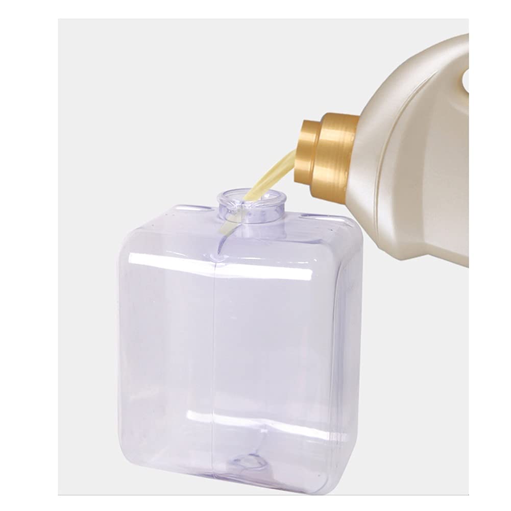 Seifenspender Wandmontierte große Kapazität Seifenspender Home Hospital Friseur Barber Shop Shampoo Geschirrspülmittel Flüssigspender Weiß 800ml / 28,2Z nachfüllbarer Seifendosierer ( Color : White )