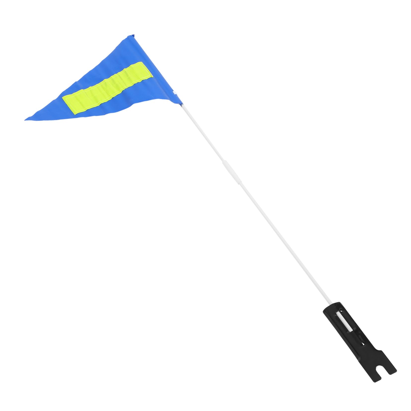Toyvian 5 Juegos asta de bandera remolque de bicicleta bandera de seguridad ciclista de bicicleta al aire de ciclismo profesional plastico abs