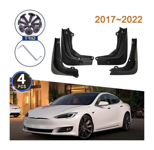 Revêtement puits de roue pour Model S 2017-2022 garde-boue noir - 5