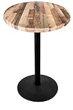 HBS OD214 36' Tall Indoor/Outdoor All-Season Pub Table with 36' Round Top