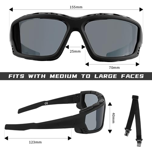 SOLPRO Anti Fog Safety Sunglasses