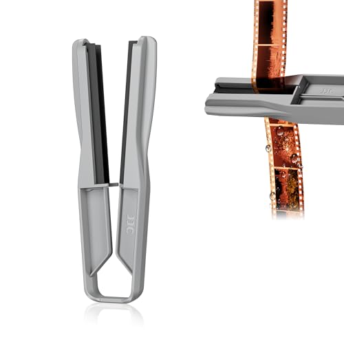 JJC 35mm 120 Película Negativa Rasqueta, Rascador Silicona Suave para el Agua para 135 Camera Color Negative Roll Film & 120 Medium Format Film, Película Negativa Agua Quitar Herramienta de Limpieza