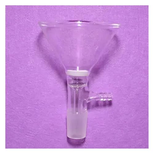 Entonnoir triangulaire 90 mm en verre de laboratoire 100 ml porosité 3 24/29
