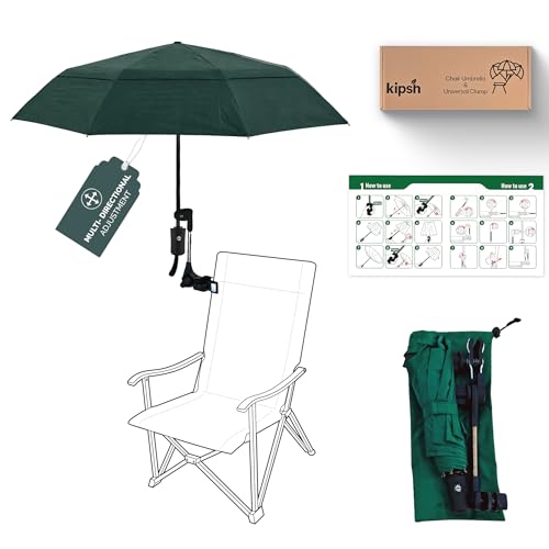 KIPSH Compact Windproof Chair Umbrella