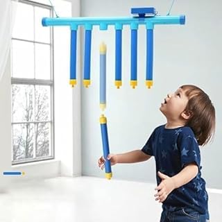 Stick Pickup Toy, Falling Toy, Reflex Toys with Remote Control, Adjustable Pick Up and Play Game, Reflex Training Game, Click and Wave It to Kids